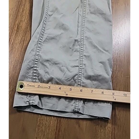 Abercrombie & Fitch Gray Cargo Utility Pants 6S EUC Grunge Gorpcore - Picture 8 of 10